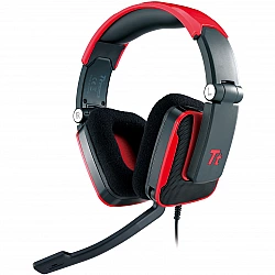 Tt eSPORTS Shock Red Das Tt eSPORTS Headset Shock bietet speziell dem preisbewussten Gaming-Enthusiasten und Einsteigern alles, was man für den perfekten Spielgenuss benötigt. Als Stereoheadset mit Klinkenanschluß lässt sich das Shock problemlos an jeden PC anschließen/ (HT-SHK002ECRE)