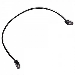 Verlängerungskabel aRGB 3-Pin auf 3-Pin, 30cm (schwarz, inkl. Steckverbinder)