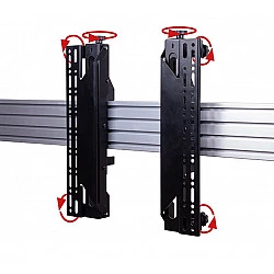 B-Tech SYSTEM X - VESA 400 Flat Screen Interface Arms with Micro-Adjustment for BT8390 (Pair)