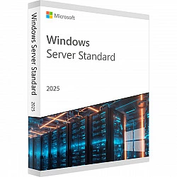 Windows  Server 2025 Standard 16 Core, Betriebssystem-Software DVD-ROM, DVD