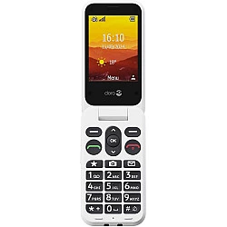 Doro Leva L30 4G, Großtastenklapphandy, graphit-weiß (380590)