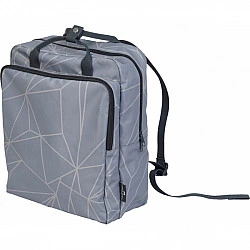 FABER-CASTELL Rucksack Daily Dapple Kunststoff grau (201999)