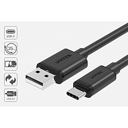 UNITEK C14069BK USB cable 3 m USB A USB C