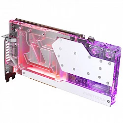 Phanteks RTX 4080/90 Wasserblock inkl. Backplate für Asus, D-RGB - weiß (PH-GB4090AS_MW01_BP)
