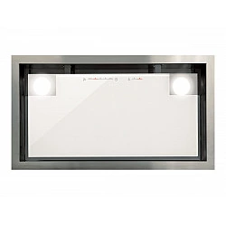 CATA Hood GC DUAL A 45 XGWH Canopy, Energy efficiency class A, Width 45 cm, 820 m3/h, Touch control, LED, White glass