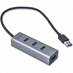 USB 3.0 Metal 4-port passive USB HUB, 4x port USB 3.0