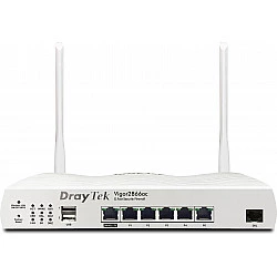 DrayTek Vigor 2866Vac Dual-WAN VoIP-Router G.Fast/DSL & Wi-Fi 5 (V2866VAX-DE-AT-CH)