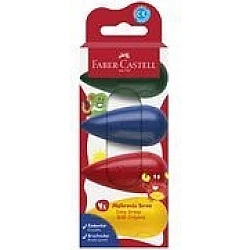 FABER-CASTELL Wachsmalstifte farbsortiert, 4 St. (120408)