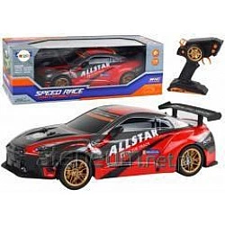 RC Car 1:10 Red 17358 Lean Toys