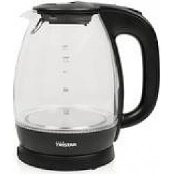 Tristar WK-3405 Wasserkocher Glas, Schwarz Fassungsvermögen: 1.7 l (WK-3405)