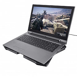 Trust GXT 278 laptop cooling pad 43.9 cm (17.3) Black