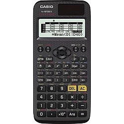 CASIO Schulrechner FX87DEX 12stellig Solar/Batterie schwarz (FX87DEX)