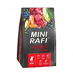 RAFI Mini with beef - dry dog food - 3kg