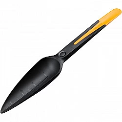 Solid Saatgut-Pflanzenkelle (schwarz/orange, 5cm)