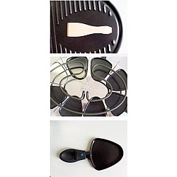 Domo DO9038G Grill Kamin Elektro 1200W Schwarz Barbecue & Grill (DO9038G)