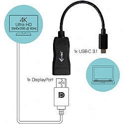 USB-C Display Port Adpater 4K 60Hz