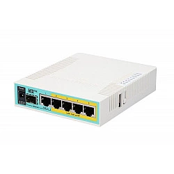 Mikrotik hEX PoE wired router White