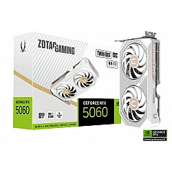 Zotac GAMING GeForce RTX 5060 Twin Edge OC White Edition NVIDIA 8 GB GDDR7