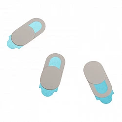 Lamptron Webcam Slide Cover, 3-Stück - weiß