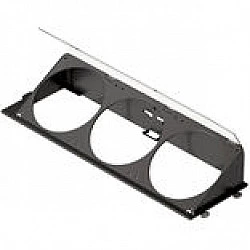 HAVN HS 420 Angled Bottom Fan Bracket - black