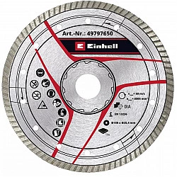 Turbo-Diamant-Trennscheibe, Ø 180 x 25,4 x 2,6mm (für Fliesenschneidmaschinen)