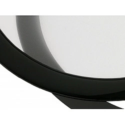 DEMCiflex Staubfilter 80mm, rund - schwarz/weiß
