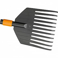 QuikFit Laubbesen, klein schwarz/orange, 22cm