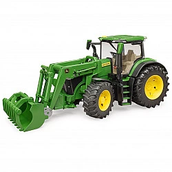 Tractor John Deere 7R 350 with front loader