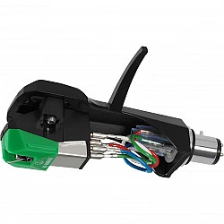 AT-VM95E/H (schwarz/grün, Vormontiertes Set (AT-VM95E + AT-HS6BK))