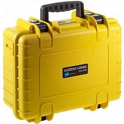 B&W outdoor.cases Type 4000 - Hartschalentasche - Polypropylen - Gelb