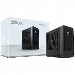 ZOTAC ZBOX MAGNUS ONE EU275070C, Mini-Tower, PC Barebone, DDR5-SDRAM, PCI Express, Serial ATA III, Wi-Fi 7 (802.11be), 500 W