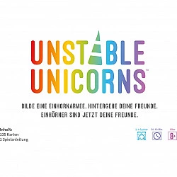 Unstable Unicorns, Kartenspiel