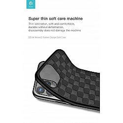 Devia Woven2 Pattern Design Soft Case iPhone 11 Pro red