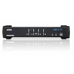 KVMP Switch, 4-port, ATEN CubiQ CS1784A, DVI, USB 2.0, Audio 2.1