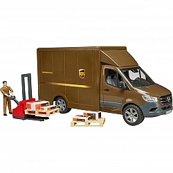 Mercedes Sprinter UPS with driver and accessories