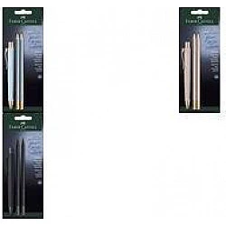 FABER-CASTELL Schreibgeräte-Set POLY BALL URBAN, schwarz beinhaltet: 1 x Kugelschreiber POLY URBAN XB, schwarz - 1 Stück (241124)