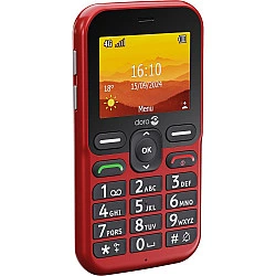 Doro Leva L10 4G, Großtastenhandy, rot (380571)