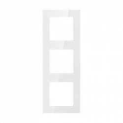 Triple frame socket Avatto N-TS10-Frame-W3 (white)