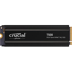 SSD diskas Crucial T500 4TB M.2 PCIe 4.0 NVMe su radiatoriumi