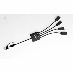 USB-C/A Cable 4HU B 2xUSB-C 2xUSB-A
