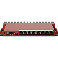 Mikrotik L009UiGS-RM wired router 2.5 Gigabit Ethernet, Gigabit Ethernet Red