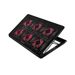 Laptop cooling pad, 6 backlit fans, 2000 RPM, SAVIO COS-01