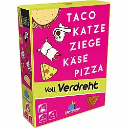 Taco Katze Ziege Käse Pizza: Voll verdreht, Kartenspiel