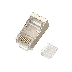 Extralink RJ45 CAT6 FTP Shielded Connector, 8P8C