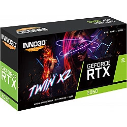 Vaizdo plokštė Inno3D GeForce RTX 3050 Twin X2 6GB GDDR6