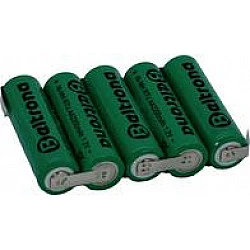 Beltrona RTU5AAZ Akkupack 5x Mignon (AA) Z-Lötfahne NiMH 6 V 2200 mAh (BELRTU5AAZ)