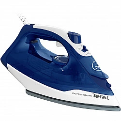 Tefal FV2838 Dry & Steam iron Cerilium soleplate 2400 W Blue, White