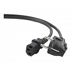 Gembird PC-186-VDE power cable Black 1.8 m