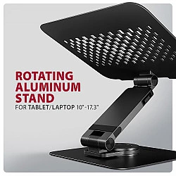 STND-LRB ALU stand for laptops 10-16 black