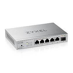 ZyXEL XMG-105 5 Ports 2.5G+ 1 SFP+ MultiGig unmanaged Desktop Switch - Switch - 5-Port